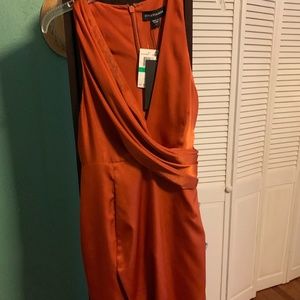 StyleStalker Copper Cocktail Dress (NWT)